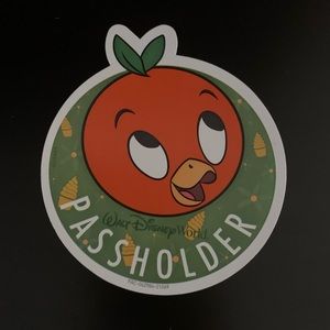 Orangebird Passholder Magnet Disney